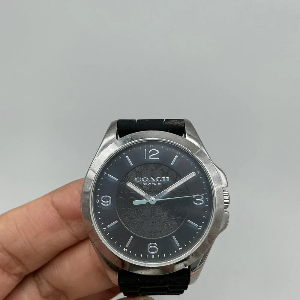Coach Libby Womens Watch 39mm Black Dial Logo Dial New Battery